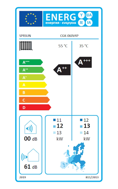 SPRSUN 18 kW monoblokk hőszivattyú 400V R290 Panasonic kompresszor 4 SPRSUN 18KW monoblokk hőszivattyú termék címke I likewebshop.hu